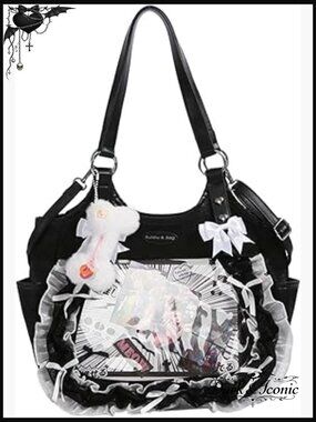 Ita Bag with Transparent Display Window for Pins & Badges